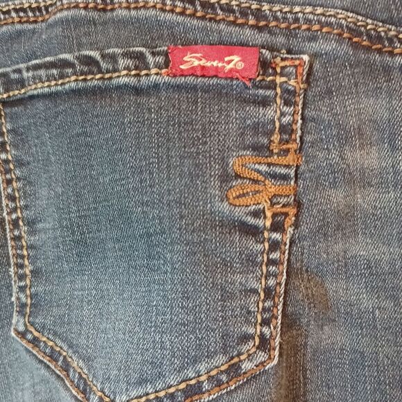 Seven7 jeans size 10 petite - Picture 8 of 10